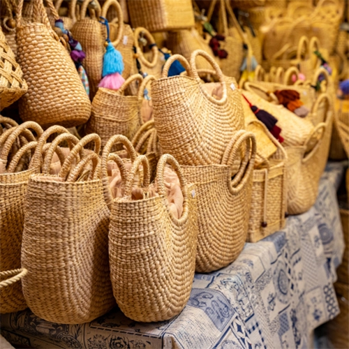 Eco-Friendly Jute and Designer Bags - Pearl and Bell Ventures export product